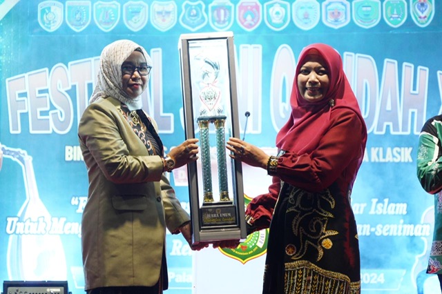 Asisten Ekbang Sri Widanarni Buka Festival FSQ ke-11 Tingkat Provinsi Kalteng Tahun 2024
