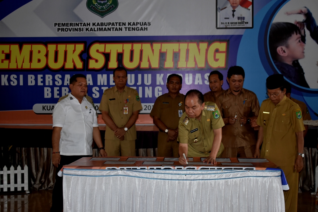 Tekan Angka Stunting, Pemkab Kapuas Gelar Rembuk Stunting