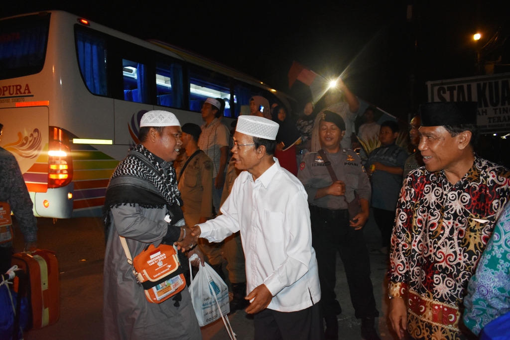 Jamaah Haji Kabupaten Kapuas Tiba dengan Selamat