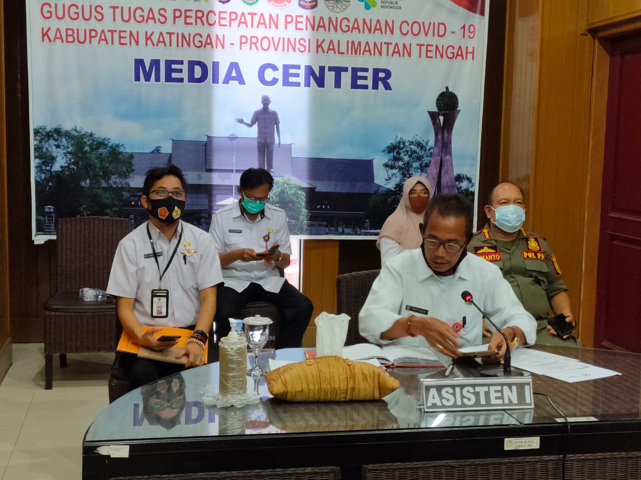  Rapat Koordinasi dan Sinkronisasi Pelaksanaan Inpres Nomor 6 tahun 2020 dan Peraturan Gubernur Kalimantan Tengah Nomor 43 Tahun 2020