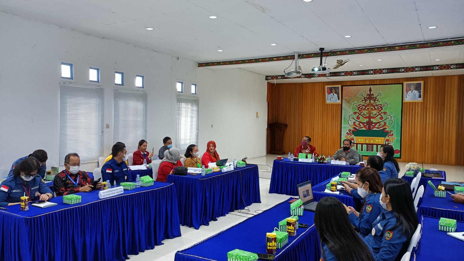 Dislutkan Kalteng Terima Visitasi Monev KIP di Wilayah Prov. Kalteng Tahun 2022