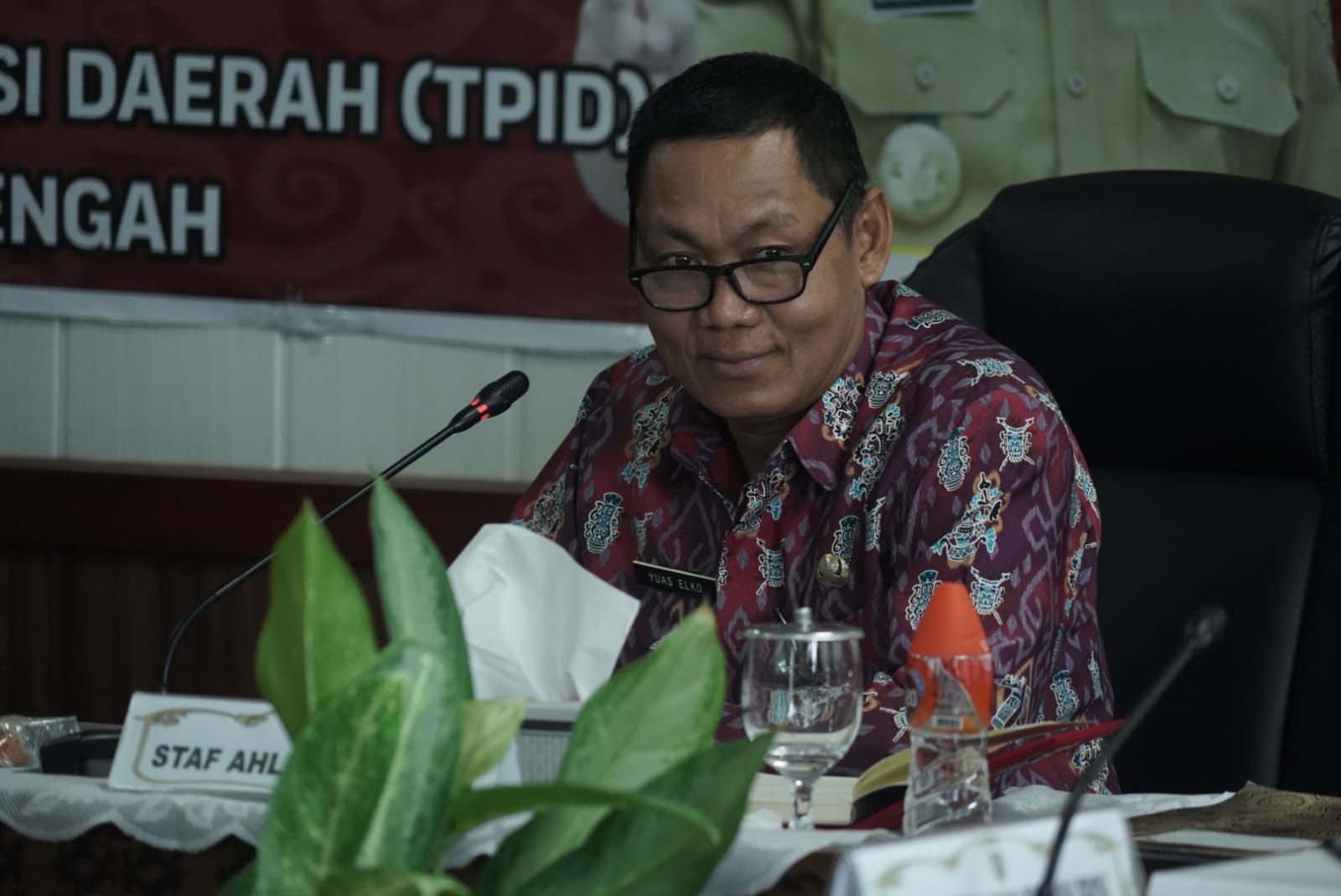 Sekda Nuryakin Pimpin Rapat TPID Evaluasi Inflasi Kalteng Bulan Agustus Tahun 2022