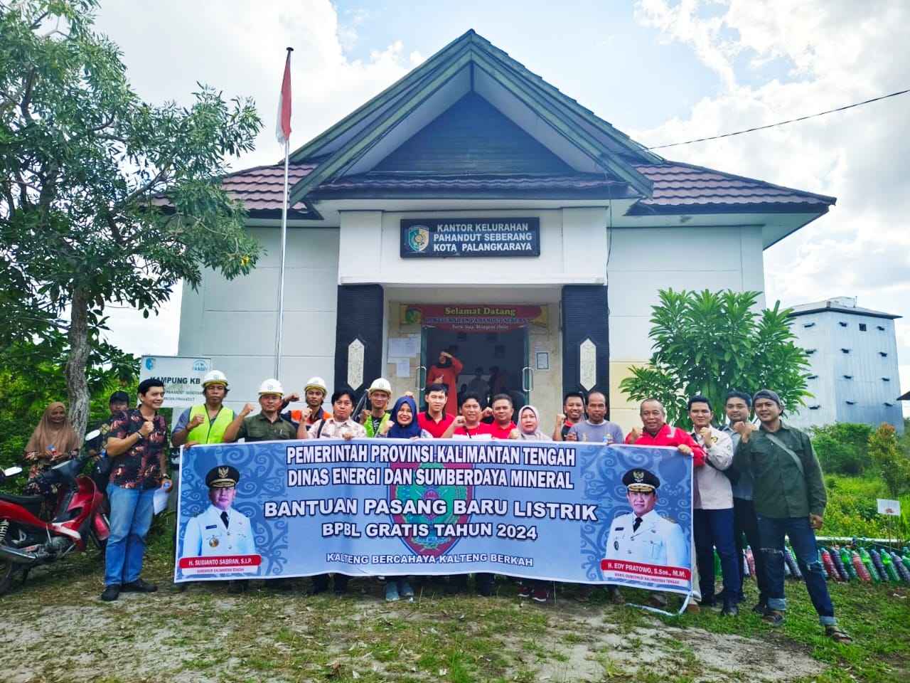 Dinas ESDM Lakukan Sosialisasi Bantuan Pasang Baru Listrik di Kelurahan Pahandut Seberang