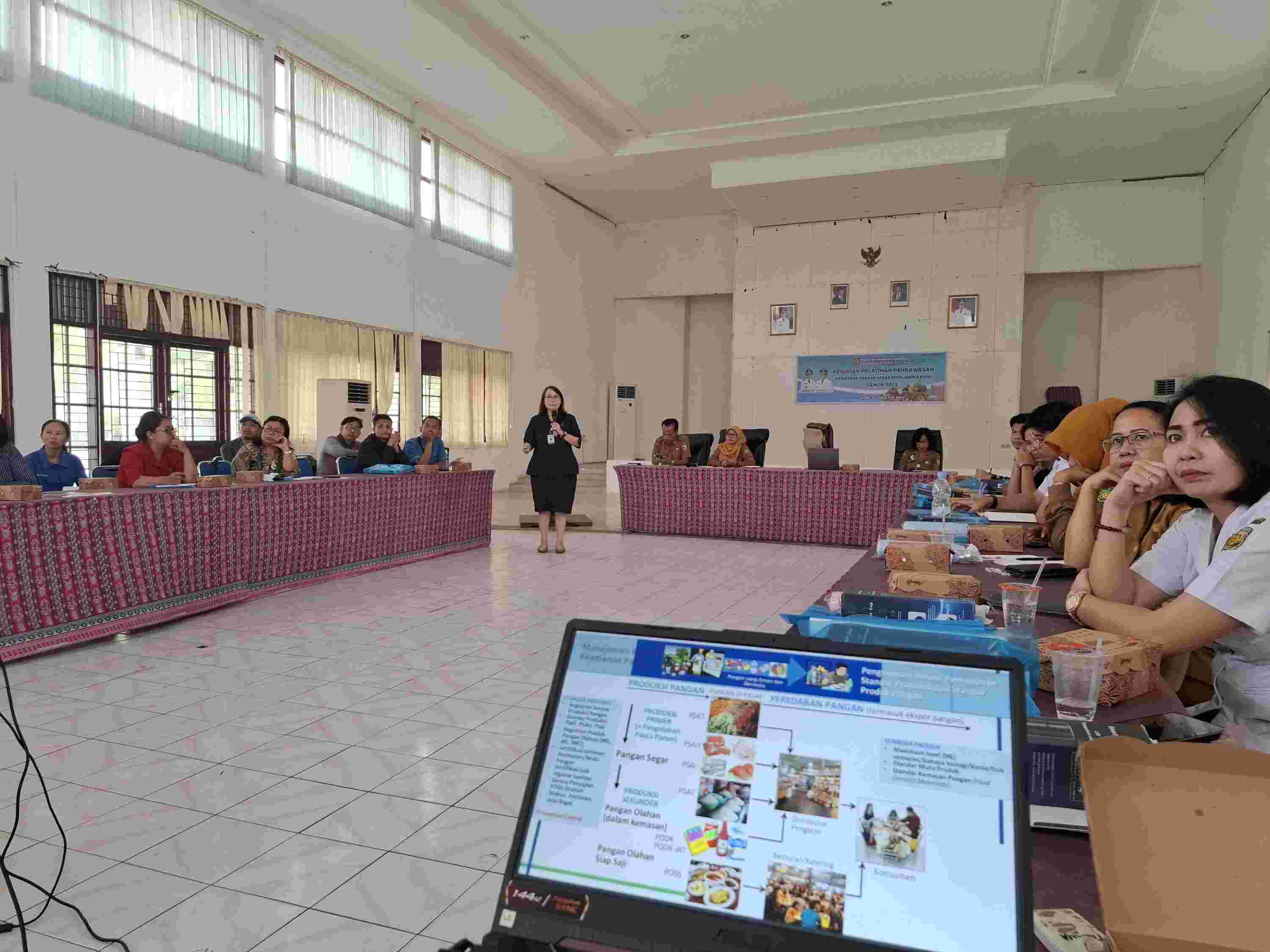 Antusias Pelaku Usaha ikuti Pelatihan Pengawasan Keamanan Pangan dan Mutu Pangan Segar 