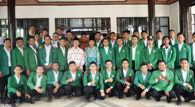 Wabup Sambut Kedatangan 755 Mahasiswa KKN Di Kapuas