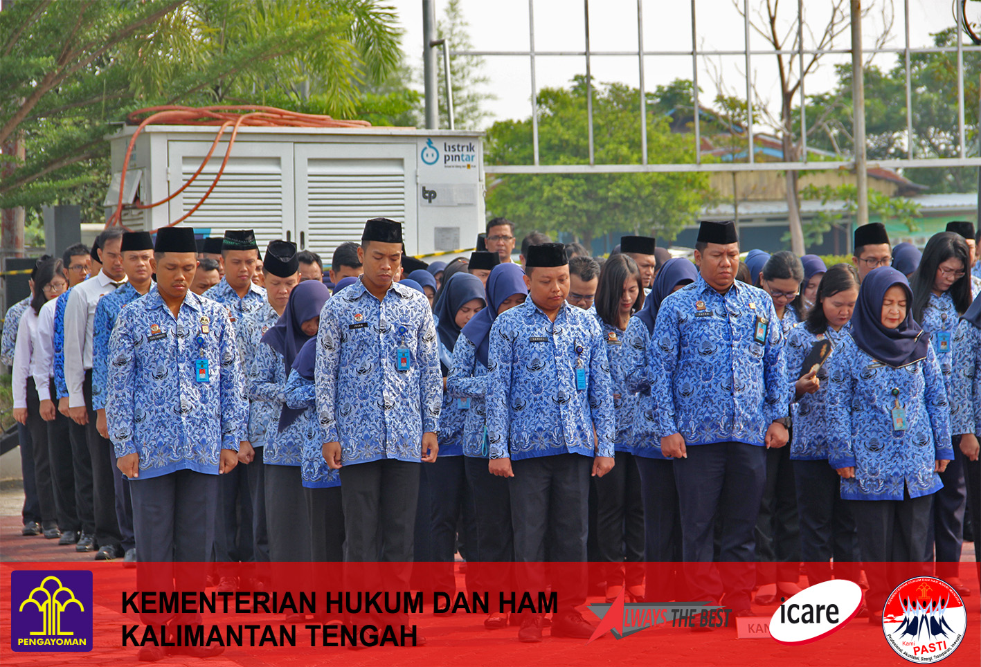 Peringatan Hari Kesaktian Pancasila di Kanwil Kalteng