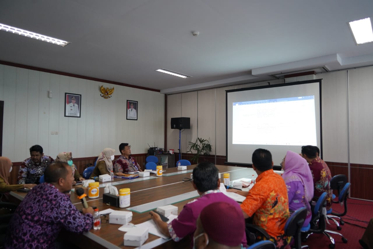 Inspektur Daerah Prov. Kalteng Pimpin Rapat Pra Pemutakhiran Data Tindak Lanjut Hasil Pengawasan APIP