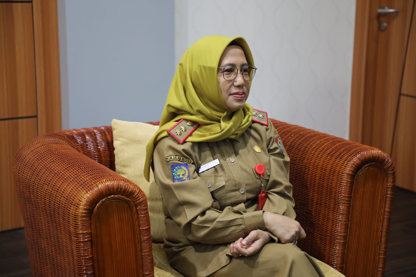 Kadis TPHP Prov. Kalteng Terima Tamu dari BBPSI BIOGEN
