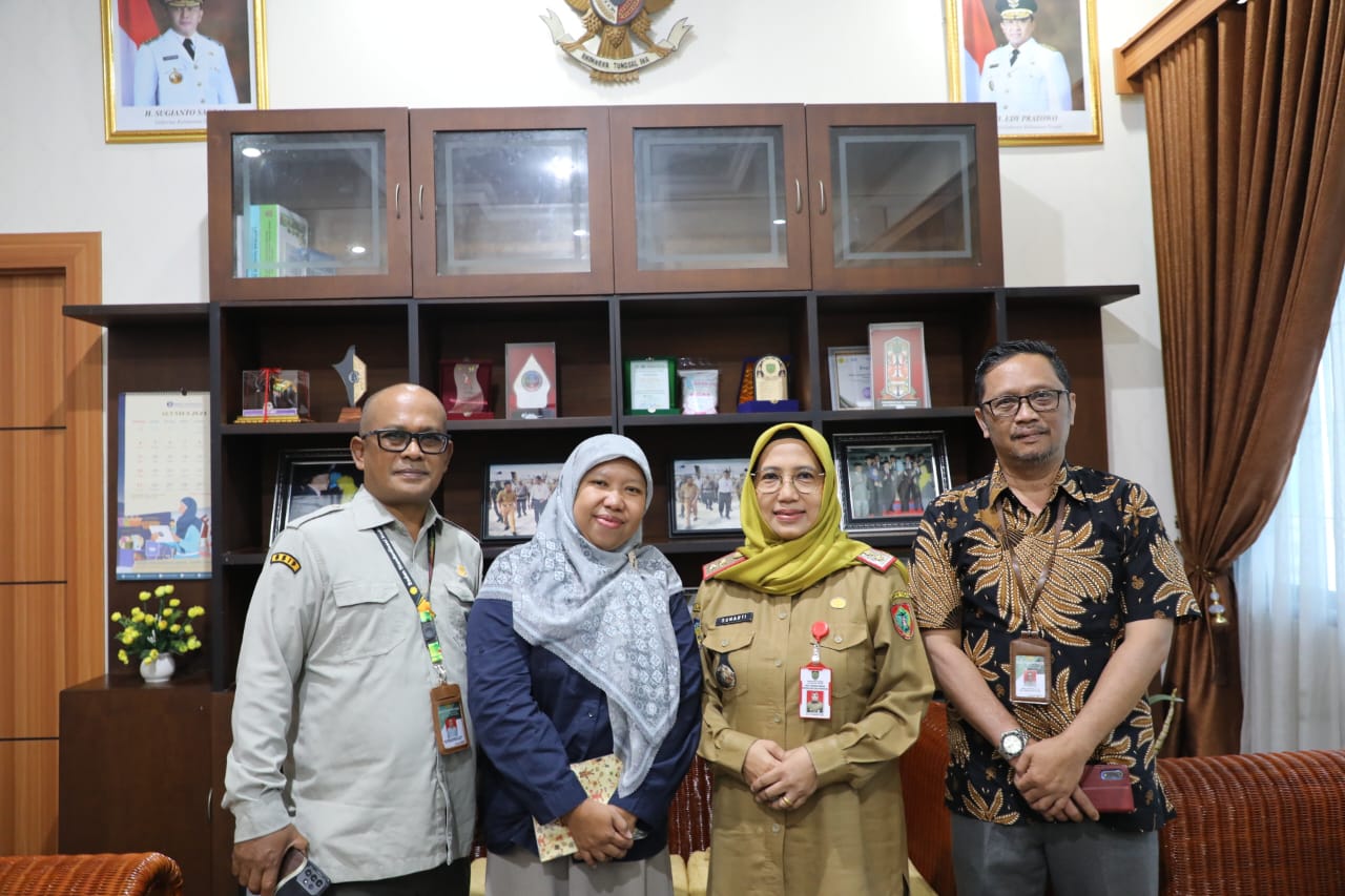 Kadis TPHP Prov. Kalteng Terima Tamu dari BBPSI BIOGEN