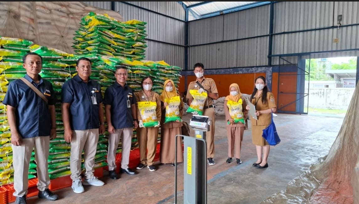 Dinas TPHP Prov Kalteng Dukung Pengawasan Mutu Produk Beras SPHP Bulog 