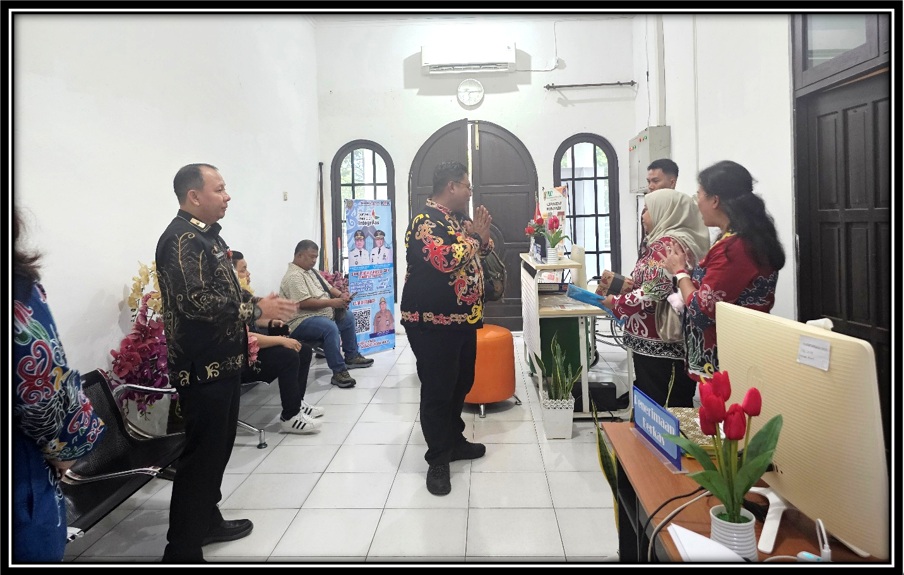 Dukung Keterbukaan Informasi Publik, DPMPTSP Prov. Kalteng Terima Visitasi Monev Komisi Informasi
