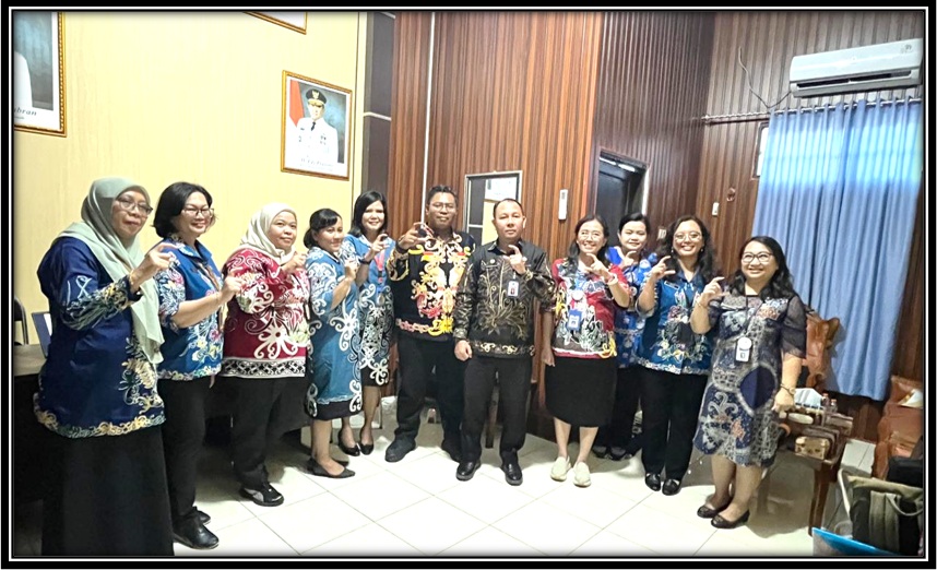 Dukung Keterbukaan Informasi Publik, DPMPTSP Prov. Kalteng Terima Visitasi Monev Komisi Informasi