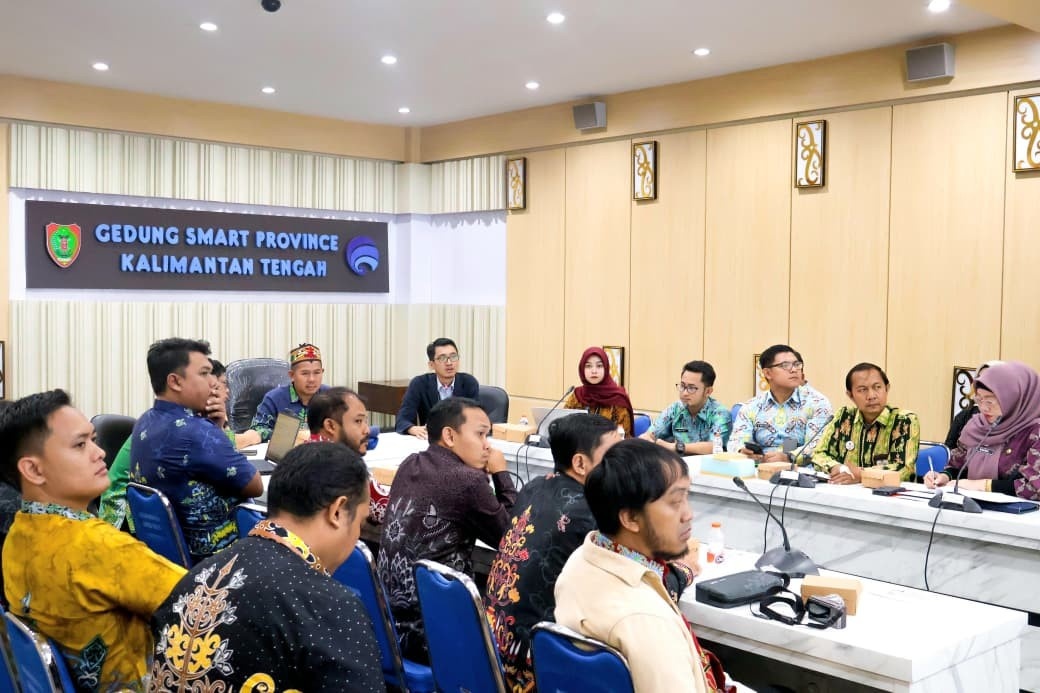 Indeks SPBE Kalteng 2025 Ditargetkan Capai 3,35, Pemprov Mantapkan Tata Kelola Digital