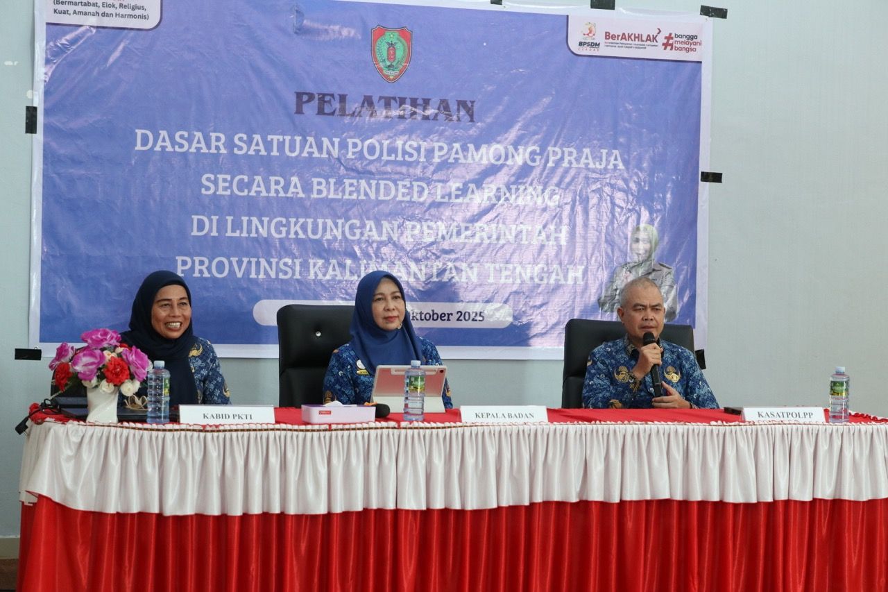 Penutupan Diklat Satpol PP 2025, Cetak Aparatur Siaga dan Profesional