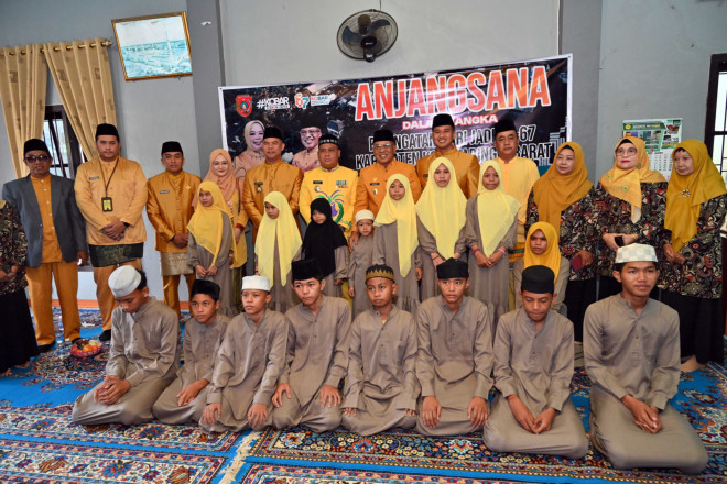 Hari Jadi ke-67, Pemkab Kobar Gelar Anjangsana ke Panti Asuhan