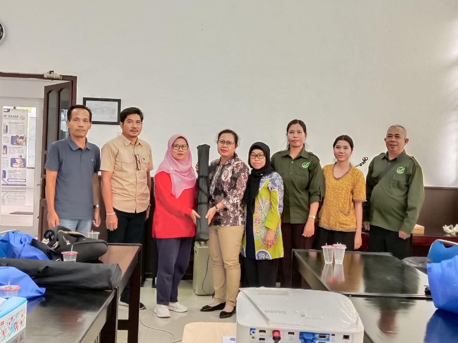 Dinas Ketahanan Pangan Prov. Kalteng Adakan Rakor Pengawasan Keamanan dan Mutu Pangan Segar