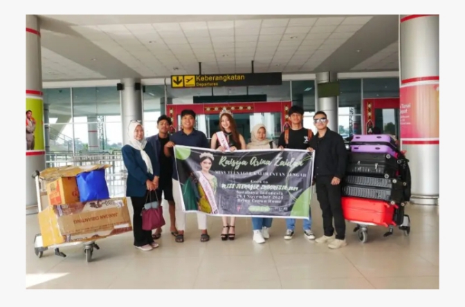 Raisya Arina Zaidan, Miss Teenager Kalteng 2024, Siap Bertarung di Ajang Miss Teenager Indonesia