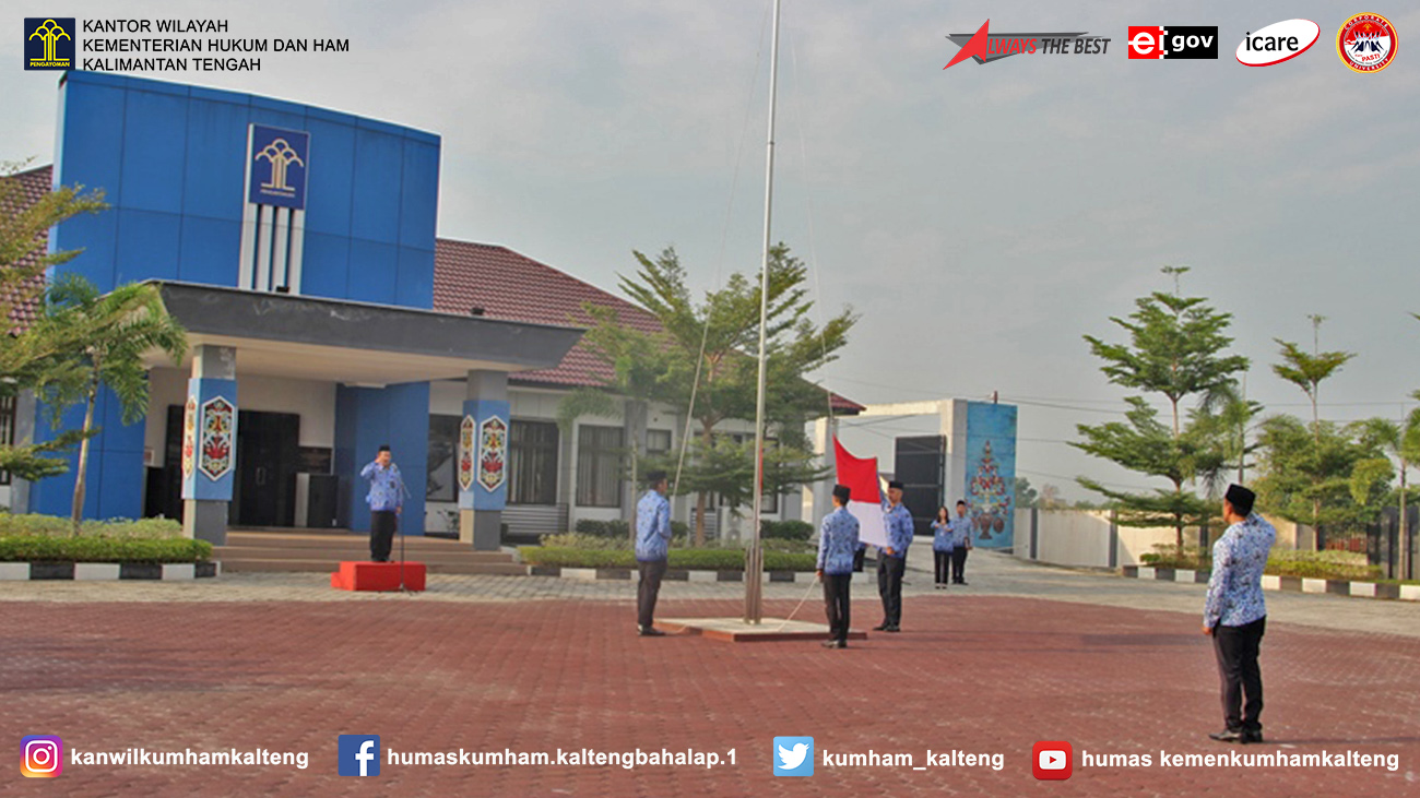 Peringatan HUT Korpri Ke-48 Di Kanwil Kemenkumham Kalteng