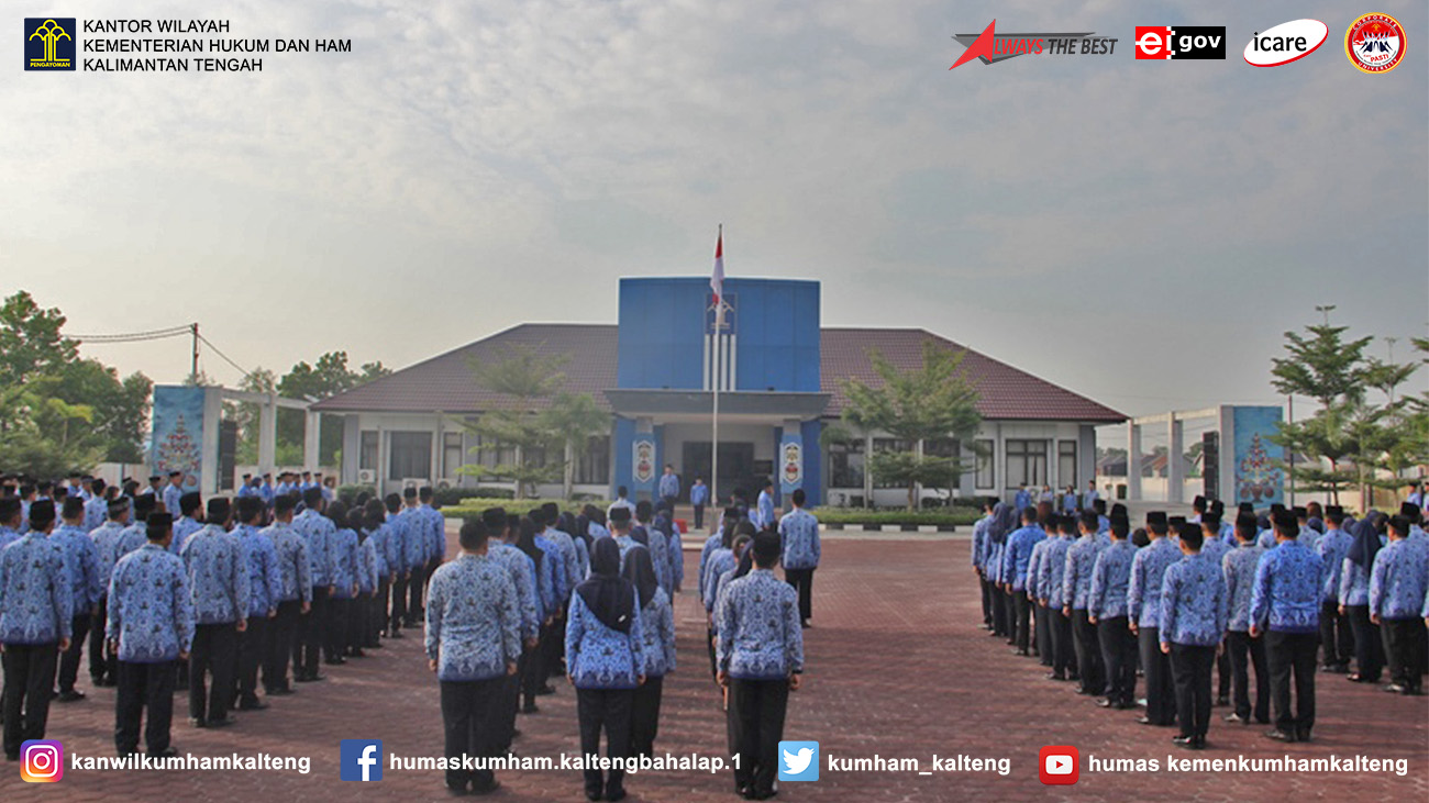 Peringatan HUT Korpri Ke-48 Di Kanwil Kemenkumham Kalteng