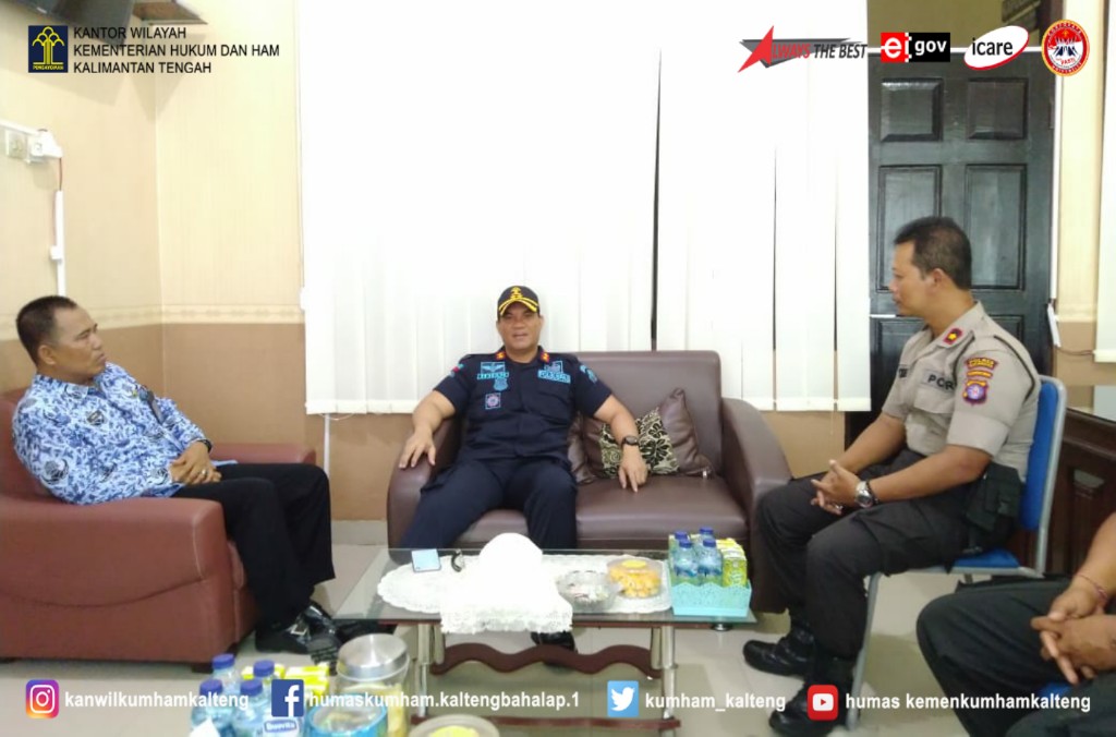 Wujudkan Sinergitas Kakanwil Kemenkumham Kalteng Beserta Jajaran Lapas Kelas III Sukamara Lakukan Kunjungan Ke Polres Sukamara