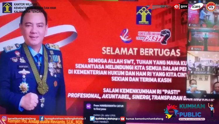 Lapas Palangka Raya Ikuti Workshop SIMWas Itjen Versi 3.0, SIPIDU dan E-Was