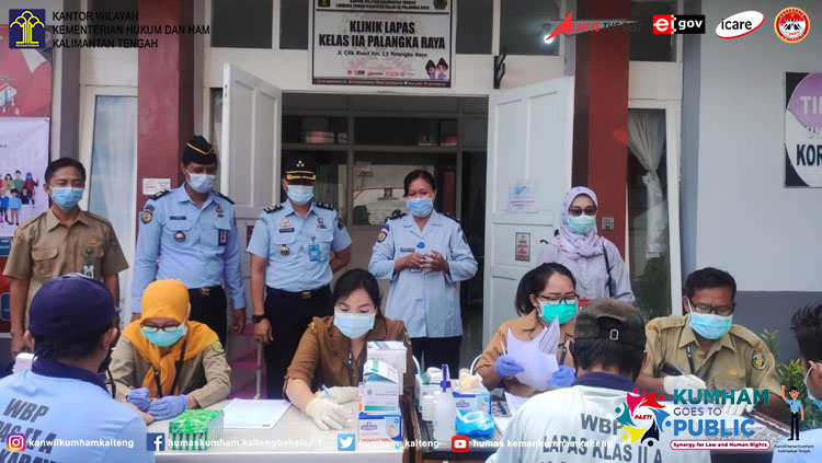 Peringati Hari AIDS Sedunia, Dinkes Provinsi Kalteng Lakukan Test HIV/AIDS dan PIMS Di Lapas Palangka Raya