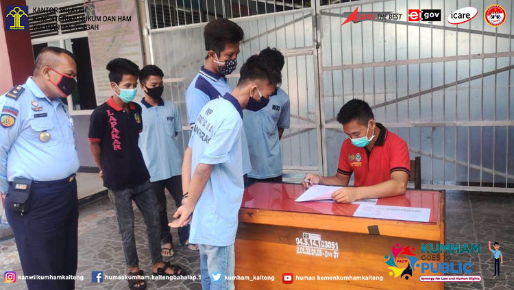 Peringati Hari AIDS Sedunia, Dinkes Provinsi Kalteng Lakukan Test HIV/AIDS dan PIMS Di Lapas Palangka Raya