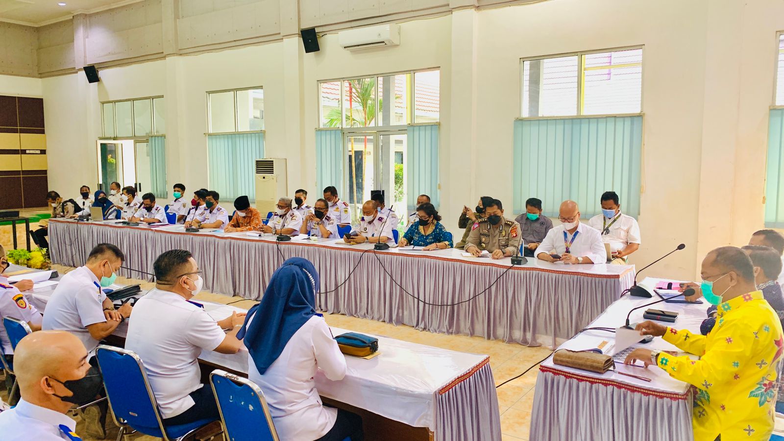 Rapat Koordinasi Sektor Transportasi Sambut Libur Natal 2021 dan Tahun Baru 2022