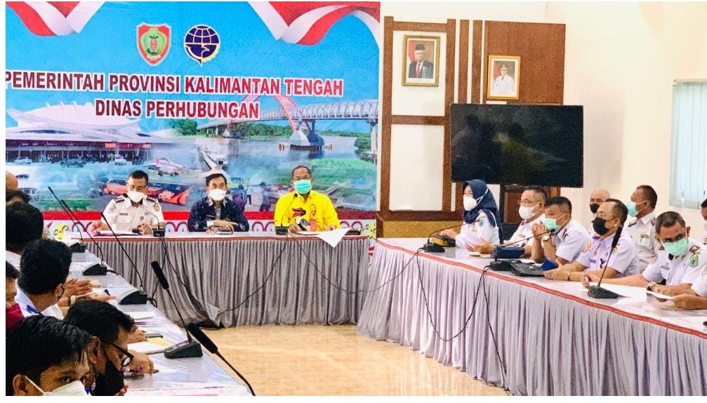 Rapat Koordinasi Sektor Transportasi Sambut Libur Natal 2021 dan Tahun Baru 2022