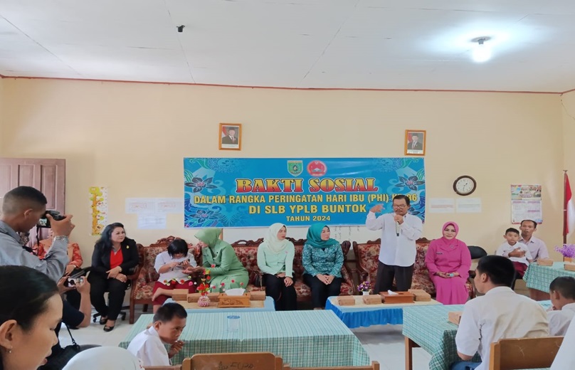 Anjangsana ke SLB, Ketua Umum GOW : Di Balik Segala Kekurangan, Tersembunyi Banyak Kelebihan