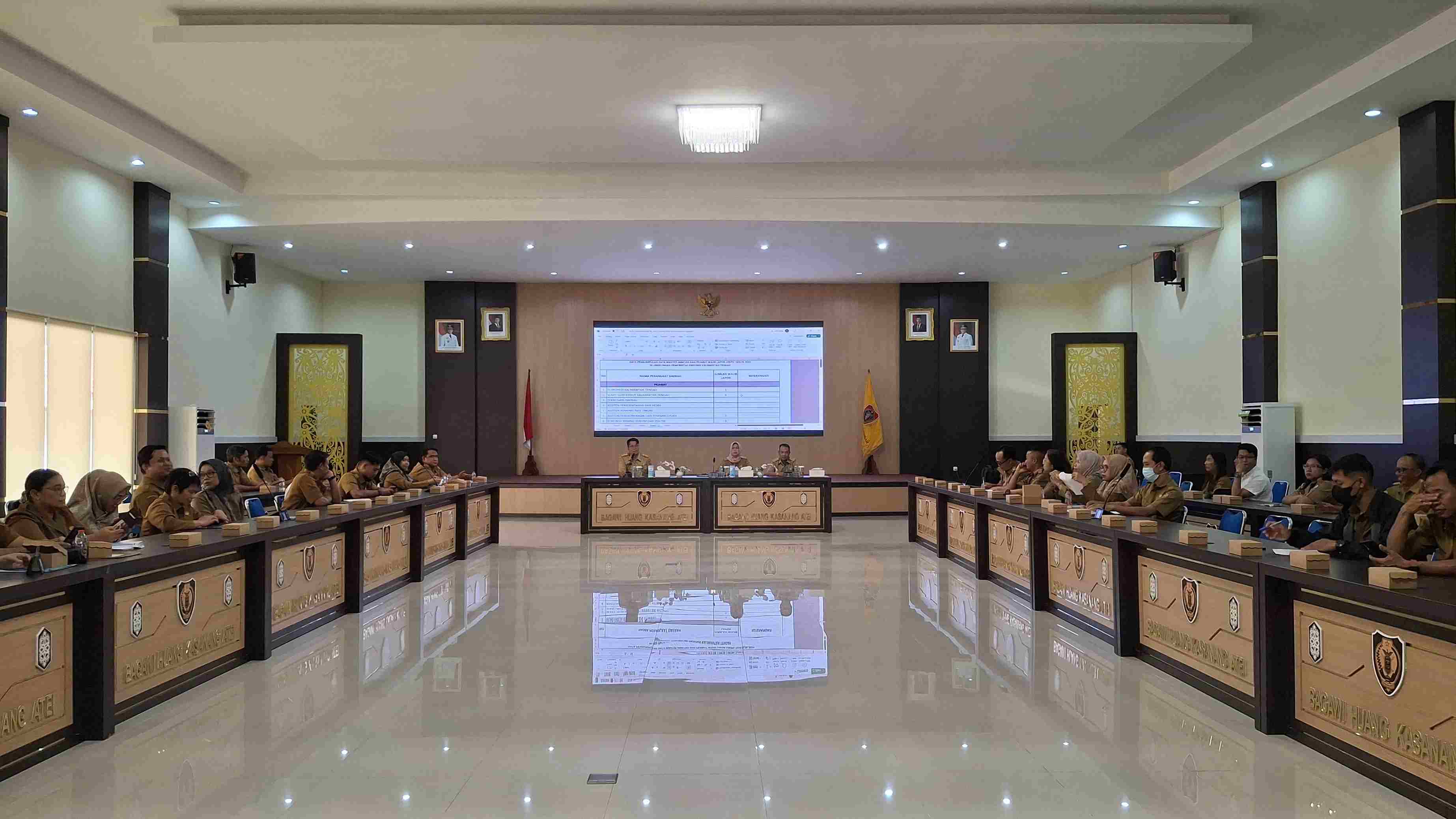 Kepala BKD Pimpin Rapat Finalisasi Daftar Penyelenggara Negara Wajib Lapor LHKPN