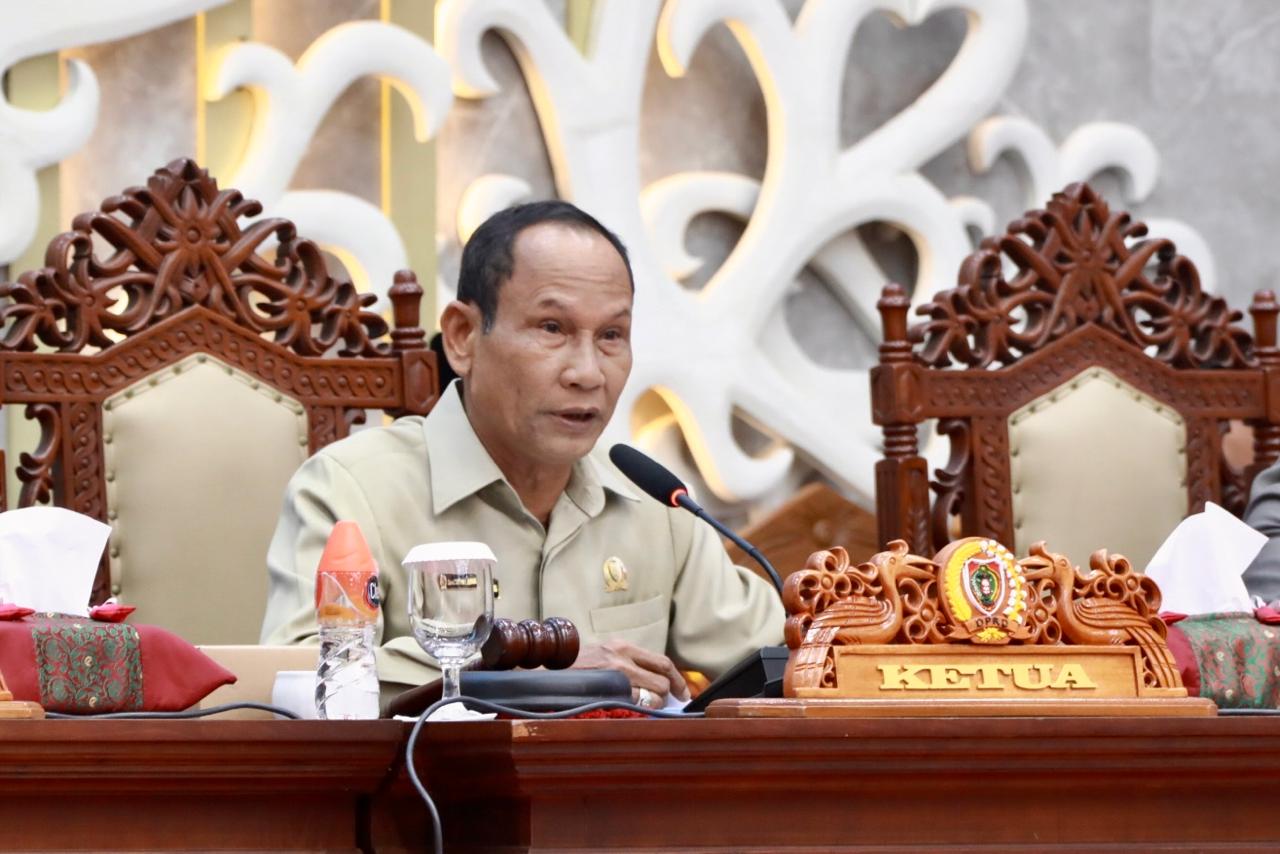 Wagub Edy Pratowo Hadiri Rapur ke-7 Masa Persidangan I Tahun Sidang 2024, Agenda Penetapan Alat Kelengkapan Dewan