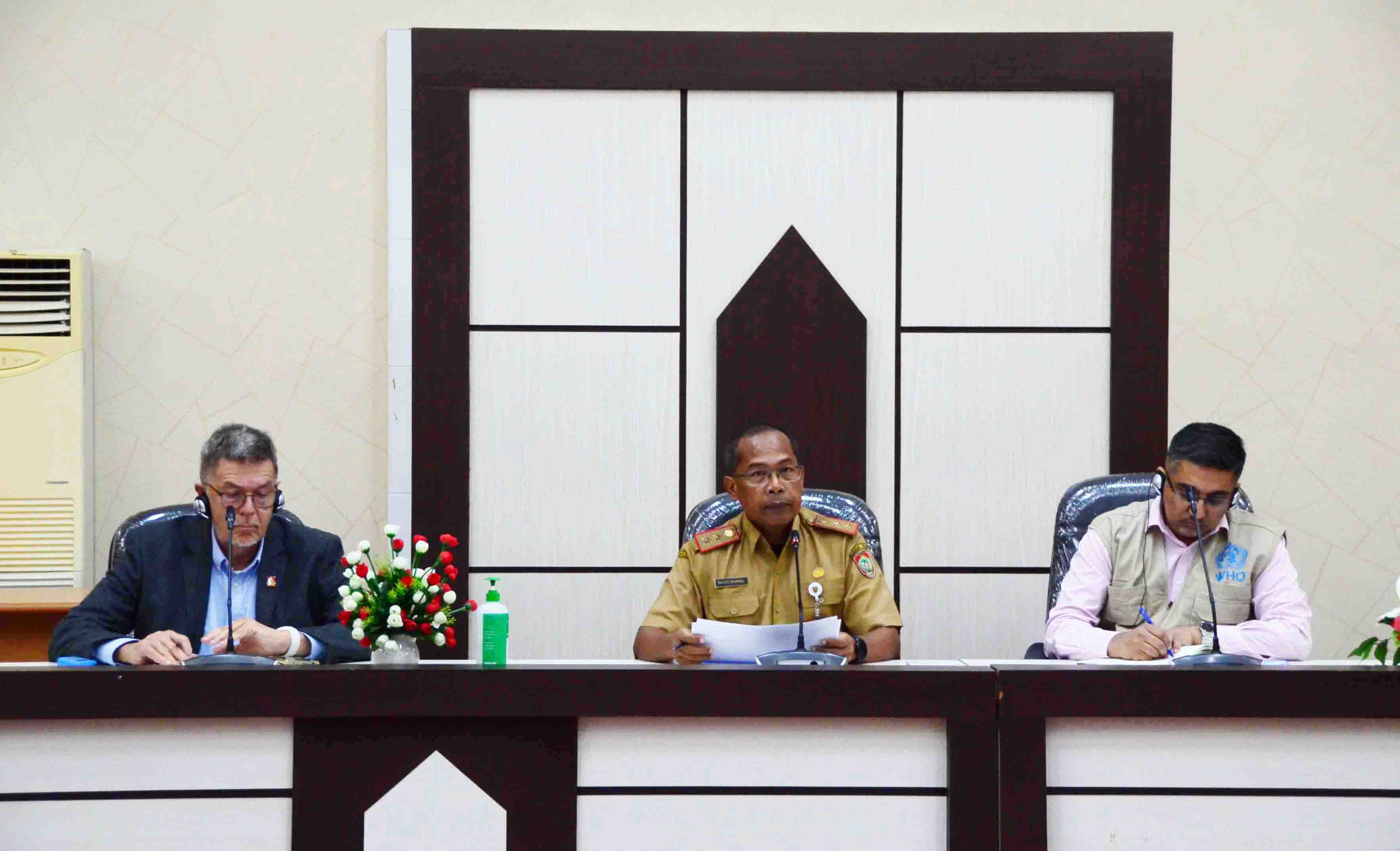 Dinkes Kalteng Sambut Tim dari Assessor Global dalam Kegiatan OBRA Surveilans dan Imunisasi KLB Polio
