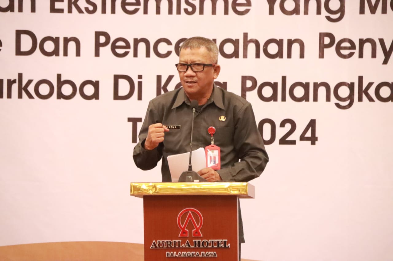Plt Sekda Prov Kalteng Buka Sosialisasi Pencegahan Ekstremisme yang Mengarah pada Terorisme dan Pencegahan Penyalahgunaan Narkoba