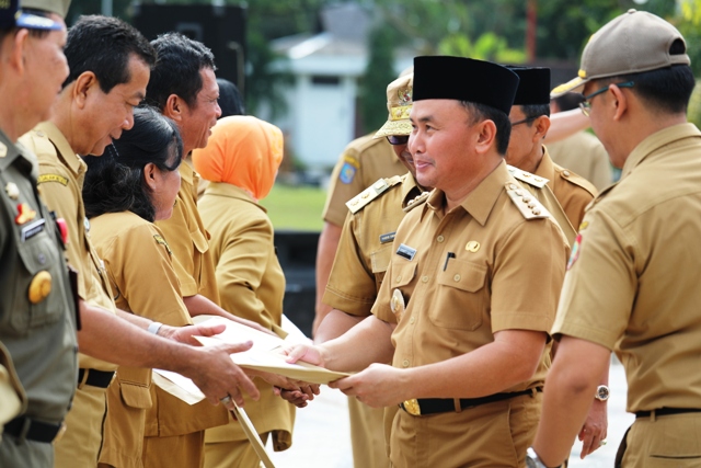 Penyerahan DPA SOPD Provinsi Tahun Anggaran 2018