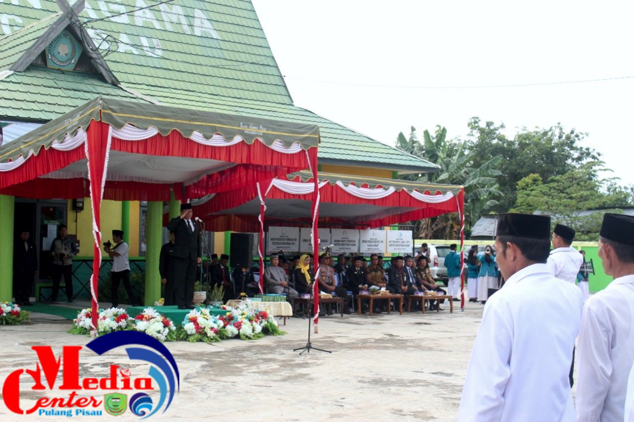 Peringati Hari Amal Bakti Ke-73, Bupati Pulang Pisau Ajak Jajaran Kemenag Jaga Kebersamaan