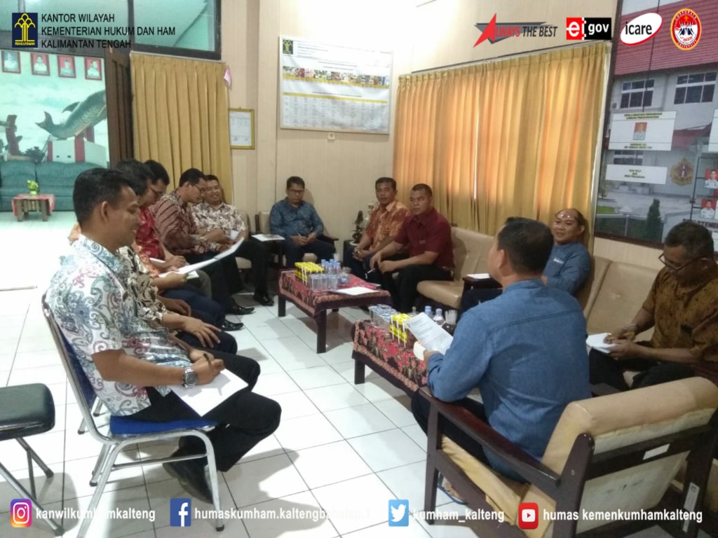 Lapas Kelas IIB Sampit Gelar Rapat Persiapan Rencana Aksi Target Kinerja Tahun 2020