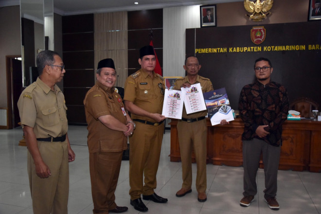 Pemkab Kobar Launching Calender of Event 2023
