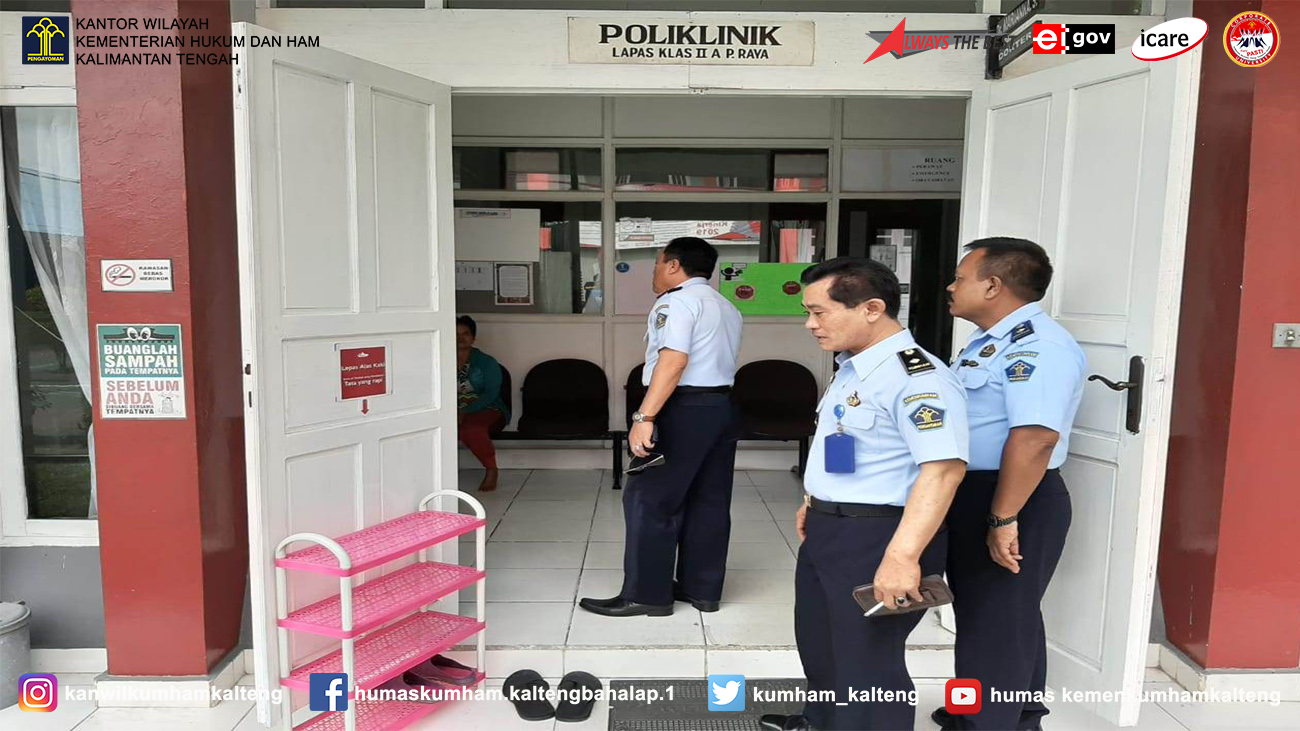 Kalapas Palangka Raya  Monitoring Keamanan dan Ketertiban Lapas