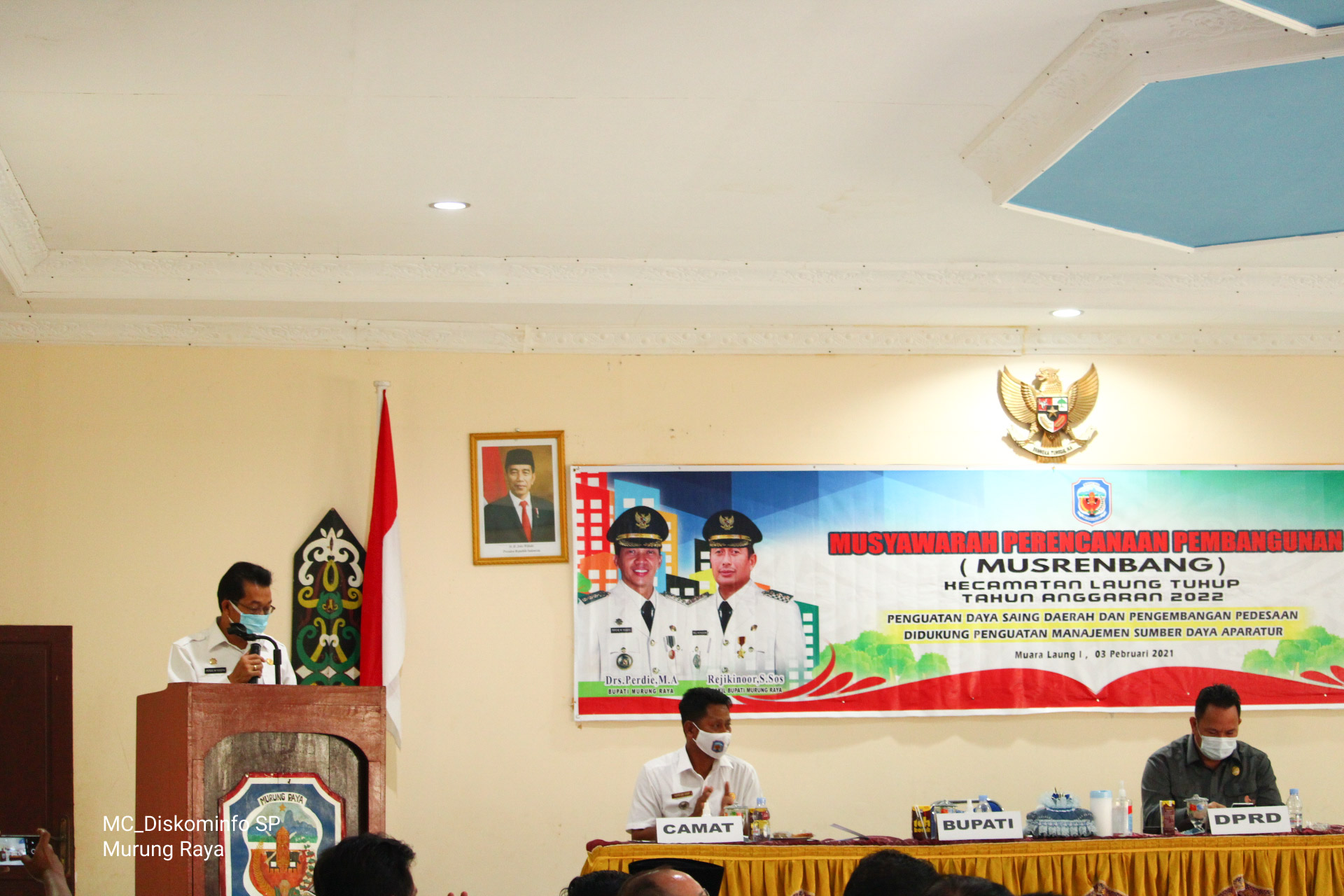 Musrenbang Tingkat Kecamatan Laung Tuhup