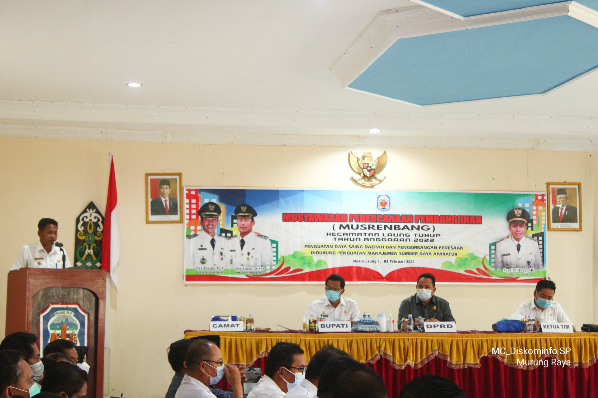 Musrenbang Tingkat Kecamatan Laung Tuhup