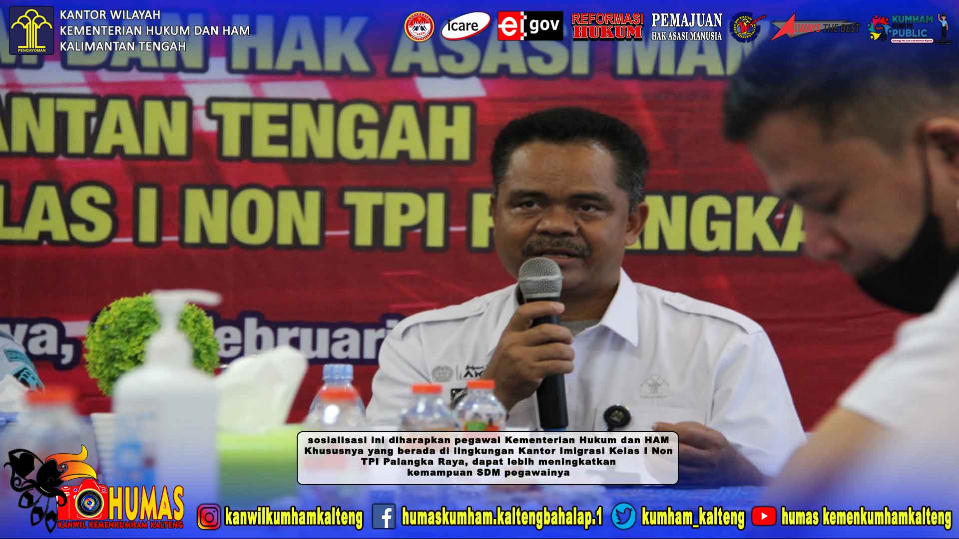 Sosialisasi Corporate University Kantor Imigrasi Kelas I NON TPI Palangka Raya