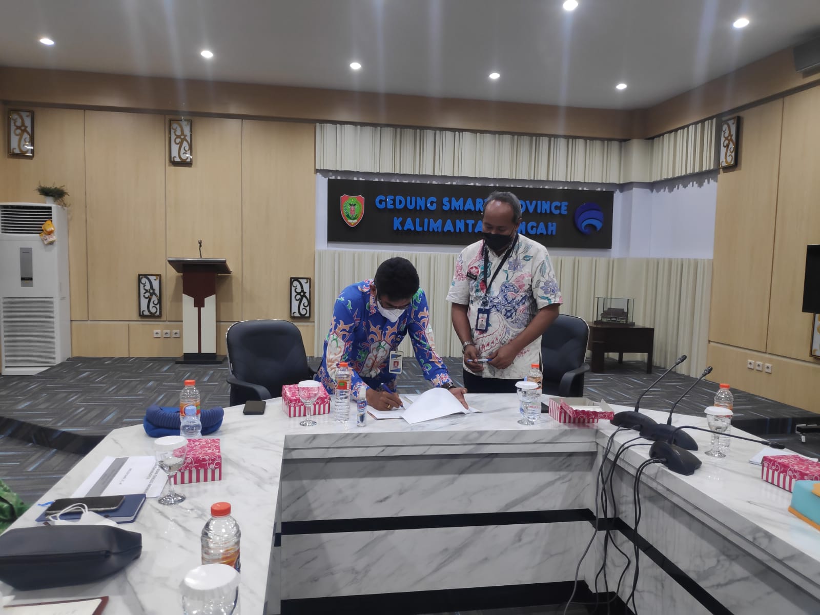 Plt. Kadis Agus Siswadi Paparkan Program Kerja Diskominfosantik Kalteng