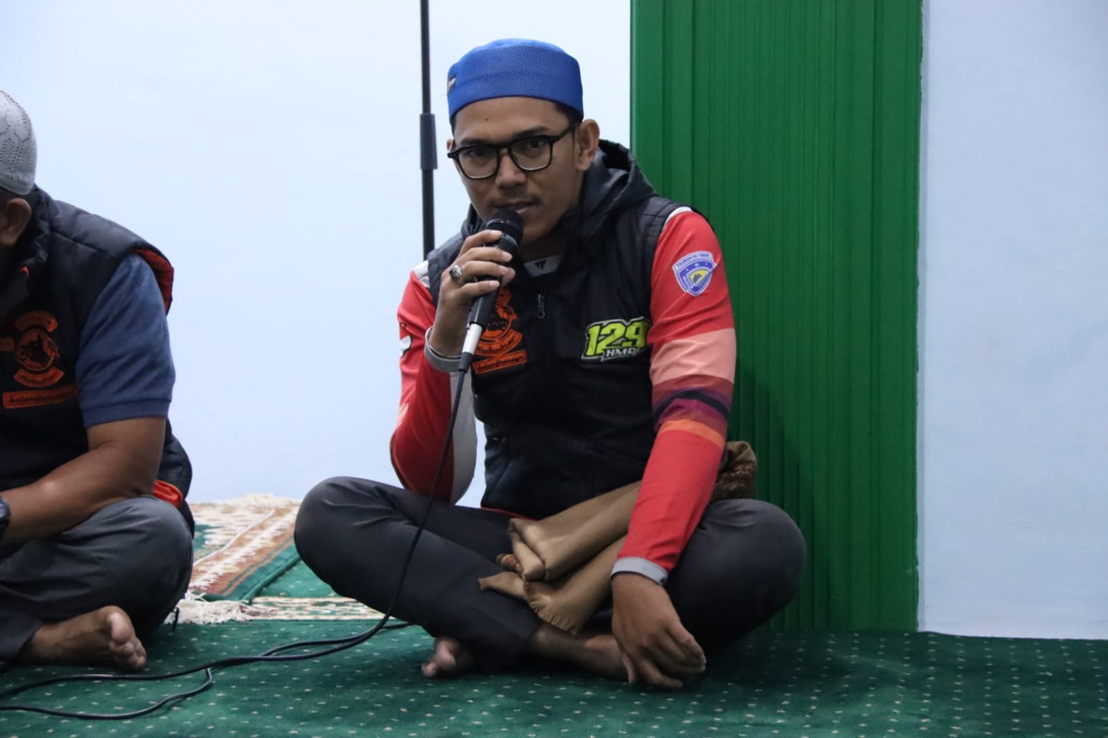 Bikers Subuhan Palangka Raya Salat Subuh Berjamaah di Musala Miftahul Jannah Diskominfosantik Prov. Kalteng