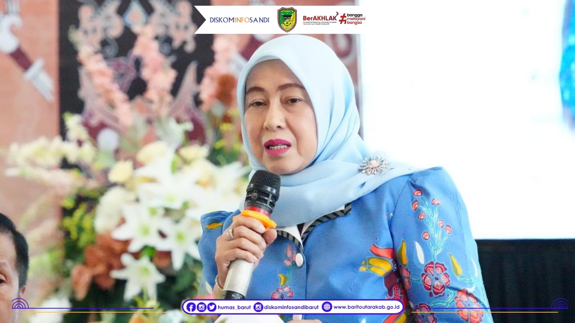 Perkuat Ekonomi Kreatif, Dekranasda Barito Utara Terima Sertifikat Hak Cipta