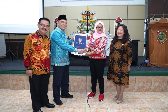 Diskominfo Kalteng Launching Aplikasi PPID, SAPA dan Sms Gateway.