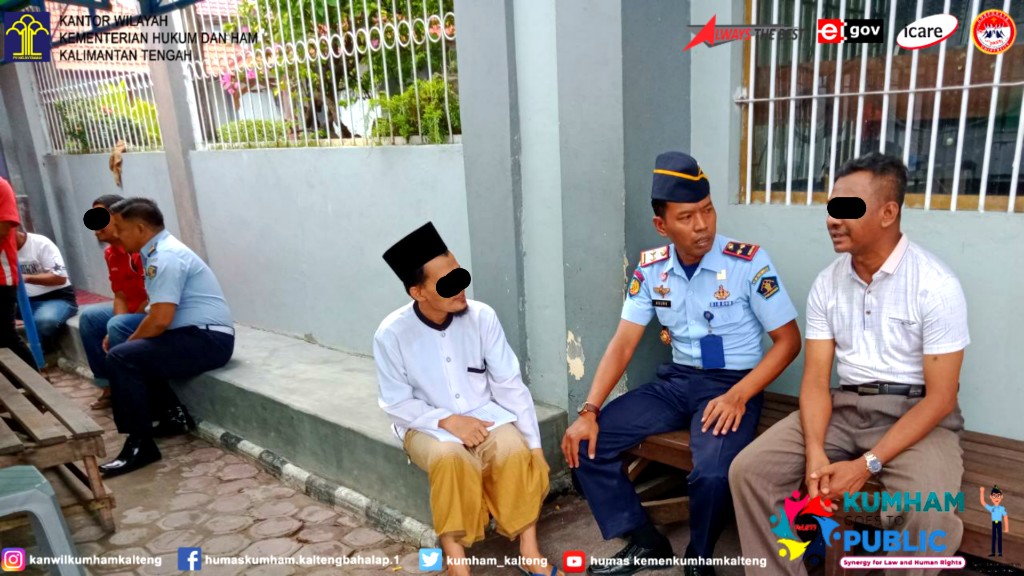 Kalapas Turun Langsung Dalam Pengawasan Keamanan Dan Kebersihan Lingkungan Blok Hunian WBP Lapas Sampit