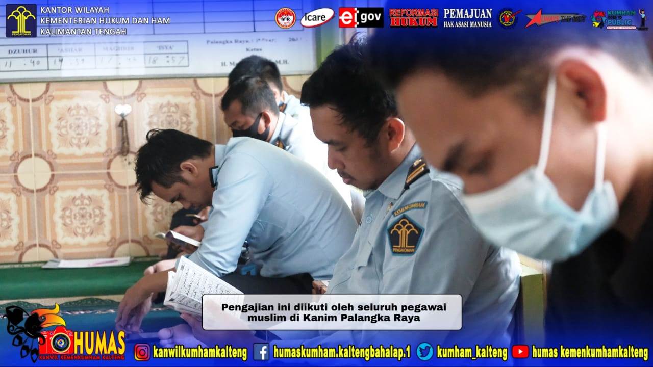 Kegiatan Pengajian Rutin sebagai Wadah Pembentukan Karakter Pegawai