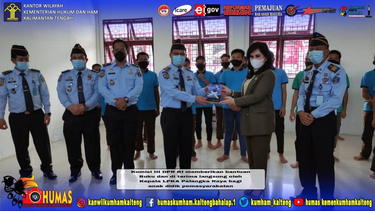 Kunjungan Kerja Anggota Komisi III DPR RI ke LPKA Palangka Raya
