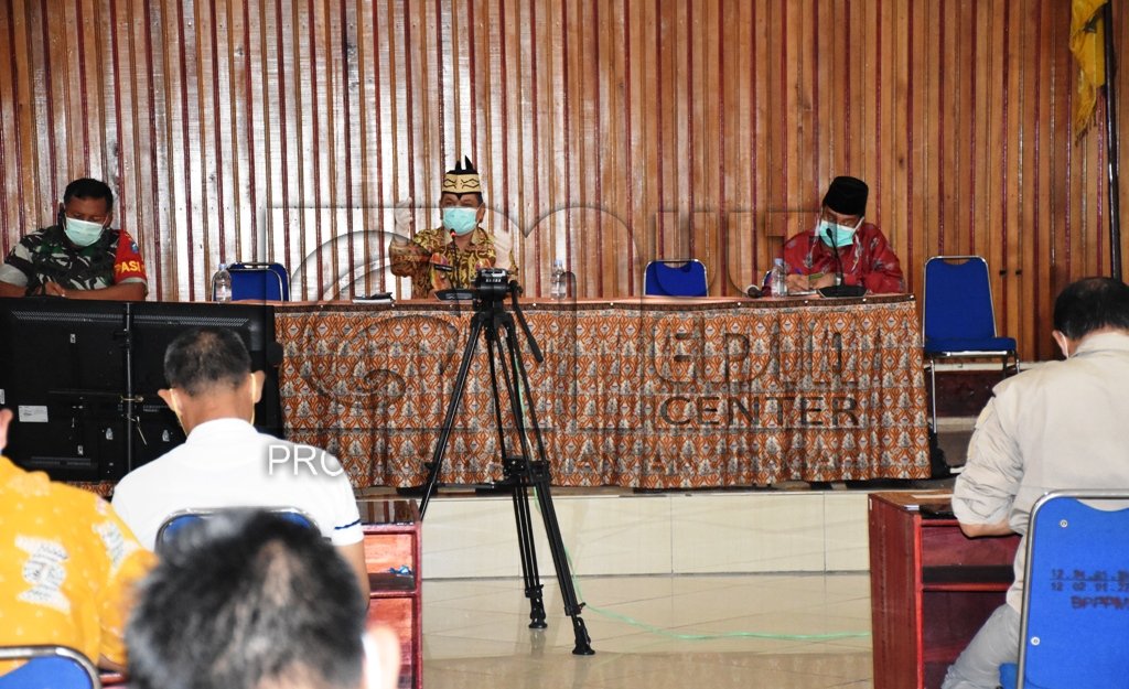 Bahas Covid-19, Bupati Video Conference Bersama Mendagri